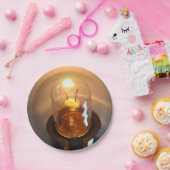 Laagspanningslamp Papieren Bordje (Feest)