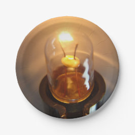 Laagspanningslamp Papieren Bordje