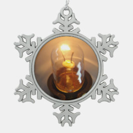 Laagspanningslamp Tin Sneeuwvlok Ornament