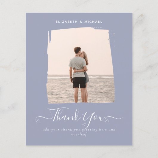 LAAGSTE BEGROTING Moderne FOTO DANK U DANK DANKZIJ Flyer (Voorkant)