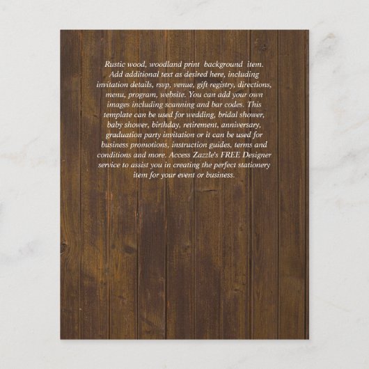 LAAGSTE BEGROTING Rood Floral Eucalyptus WEDDING I (Achterkant)