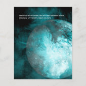 Laagste begrotingsbruiloft FLYERS Midnight MOON (Achterkant)