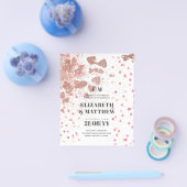 Laagste begrotingsweduwschap FLYERS Rosegold Heart (Enkel)