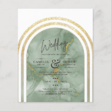 Laagste BUDGET All-in-1 Groen Gouden Marmer Bruilo