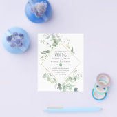 LAAGSTE BUDGET Eucalyptus Greenery's Weduwschap Flyer (Enkel)