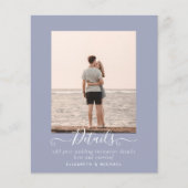 LAAGSTE BUDGET Modern FOTO DETAILS Stofblauwe Flye Flyer (Voorkant)