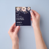 Laagste budgettaire bruiloft flyer (Hand)