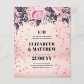 Laagste budgettaire weduwnaar FLYERS Rosegold Pink (Voorkant)