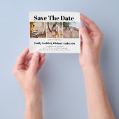 Laagste Prijs Budget Bespaar Datum Fotocollage Fly Flyer (Hand)