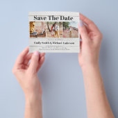 Laagste Prijs Budget Save Datum Foto Collage Flyer (Hand)