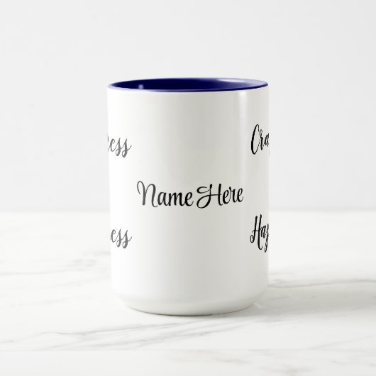 LAAGSTE prijs! Craftiness Is Happiness Combo 15oz Mok (Midden)