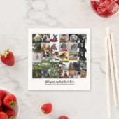 Laagste prijzen! 35 x foto collage en aangepaste t servet (Insitu)