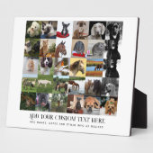 Laagste prijzen! 35 x FOTOS Collage en aangepaste  Fotoplaat (Zijkant)