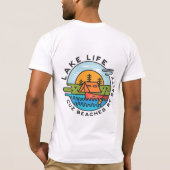 Laagstranden kunnen zout zijn | Mannen T-shirt (Achterkant)