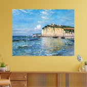 Laagtij bij Pourville Canvas Afdruk (Insitu (Woonkamer))