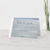 laagvliegende ganzen kaart (Achterkant)