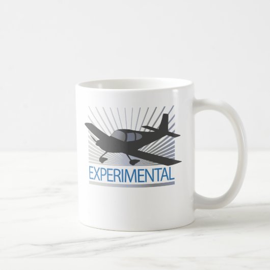 Laagvliegexperimenteel vliegtuig koffiemok (Rechts)
