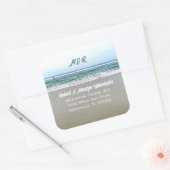 Laagwater Monogram Retouradres Enveloppe Zegel (Envelop)