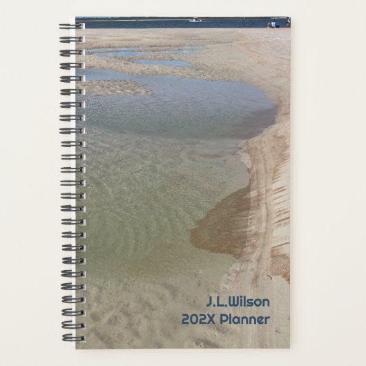 Laagwater Strand Zandpoelen Persoonlijk Planner (Voorkant)