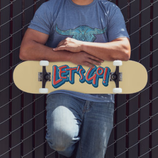 LAAI WE GAAN PERSOONLIJK SKATEBOARD