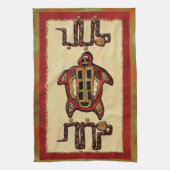 Laako'ob Uchben Mayan Folk Art Theedoek (Verticaal)