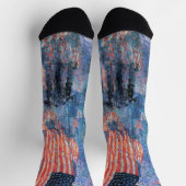 Laan in de regen van Frederick Childe Hassam Sokken (Top)