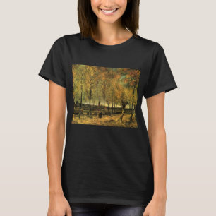 Laan met populieren door Vincent van Gogh T-shirt