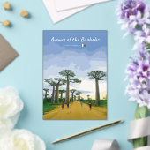 Laan van de Baobabs, Madagaskar - Landschap Acryl Uitnodigingen (Insitu (Huwelijk))