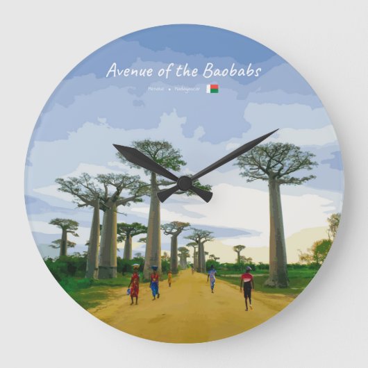 Laan van de Baobabs, Madagaskar - Landschap Grote Klok (Voorkant)