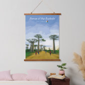 Laan van de Baobabs, Madagaskar - Landschap Hangend Wandkleed (Slaapkamer)