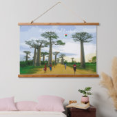 Laan van de Baobabs, Madagaskar - Landschap Hangend Wandkleed (Slaapkamer)