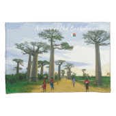 Laan van de Baobabs, Madagaskar - Landschap Kussensloop (Voorkant-Rechts)
