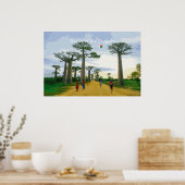 Laan van de Baobabs, Madagaskar - Landschap Poster (Keuken)