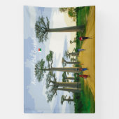 Laan van de Baobabs, Madagaskar - Landschap Spandoek (Verticaal)
