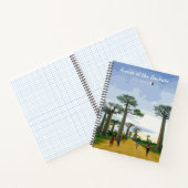 Laan van de Baobabs, Madagaskar - Landschap Spr Notitieboek (Binnen)