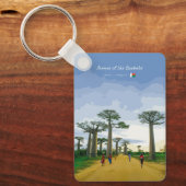Laan van de Baobabs, Madagaskar Sleutelhanger (Voorkant)
