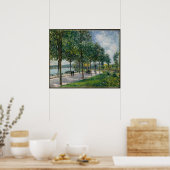 Laan van Kastanjebomen, kunst, Poster (Keuken)