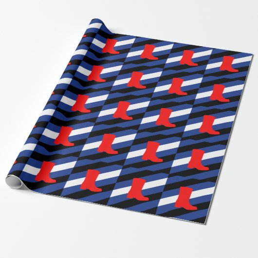 Laars Pride-vlag Cadeaupapier (Uitgerold)