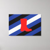 Laars Pride-vlag Canvas Afdruk (Voorkant)