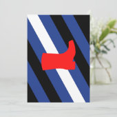 Laars Pride-vlag Feestdagenkaart (Staand voorkant)