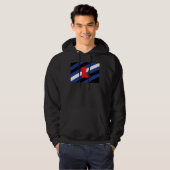 Laars Pride-vlag Hoodie (Voorkant volledig)