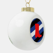 Laars Pride-vlag Keramische Bal Ornament (Links)