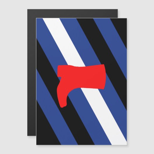 Laars Pride-vlag Magnetische Uitnodiging (Voorkant / Achterkant)