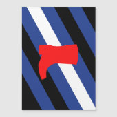 Laars Pride-vlag Magnetische Uitnodiging (Voorkant)