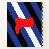 Laars Pride-vlag Notitieboek (Achterkant)