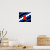 Laars Pride-vlag Poster (Keuken)