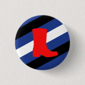 Laars Pride-vlag Ronde Button 3,2 Cm (Voorkant)