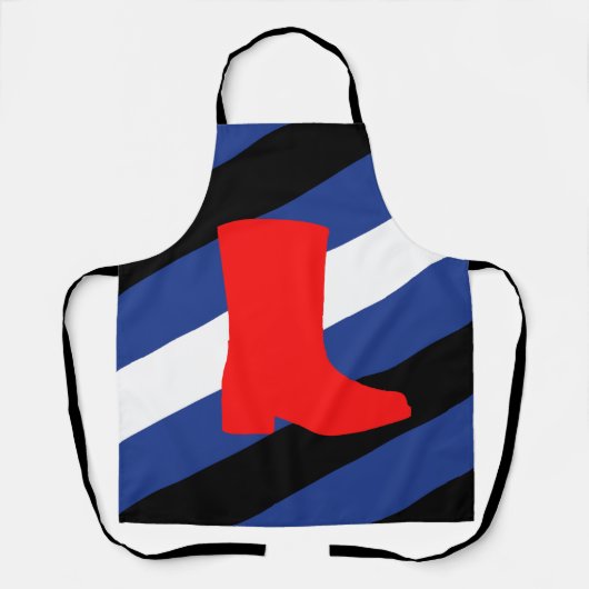 Laars Pride-vlag Schort (Voorkant)