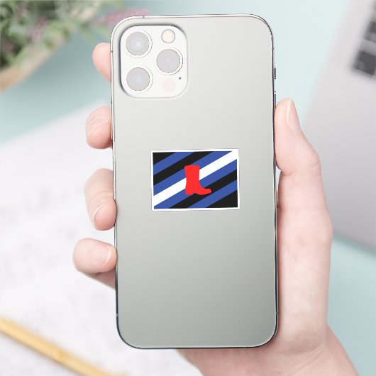Laars Pride-vlag Sticker (Telefoon)