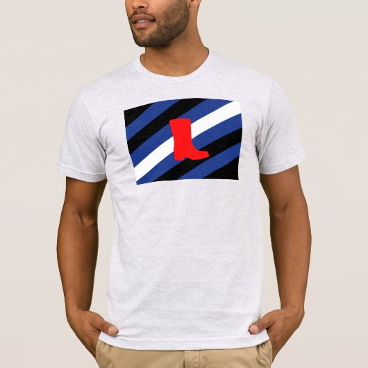 Laars Pride-vlag T-shirt (Voorkant)